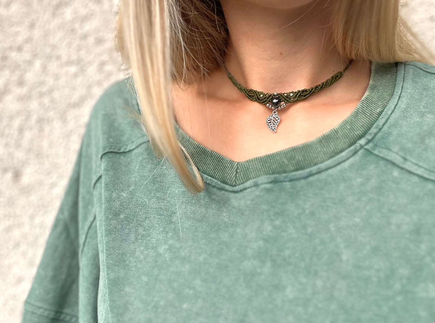 Ogrlica s kristalom Hematit