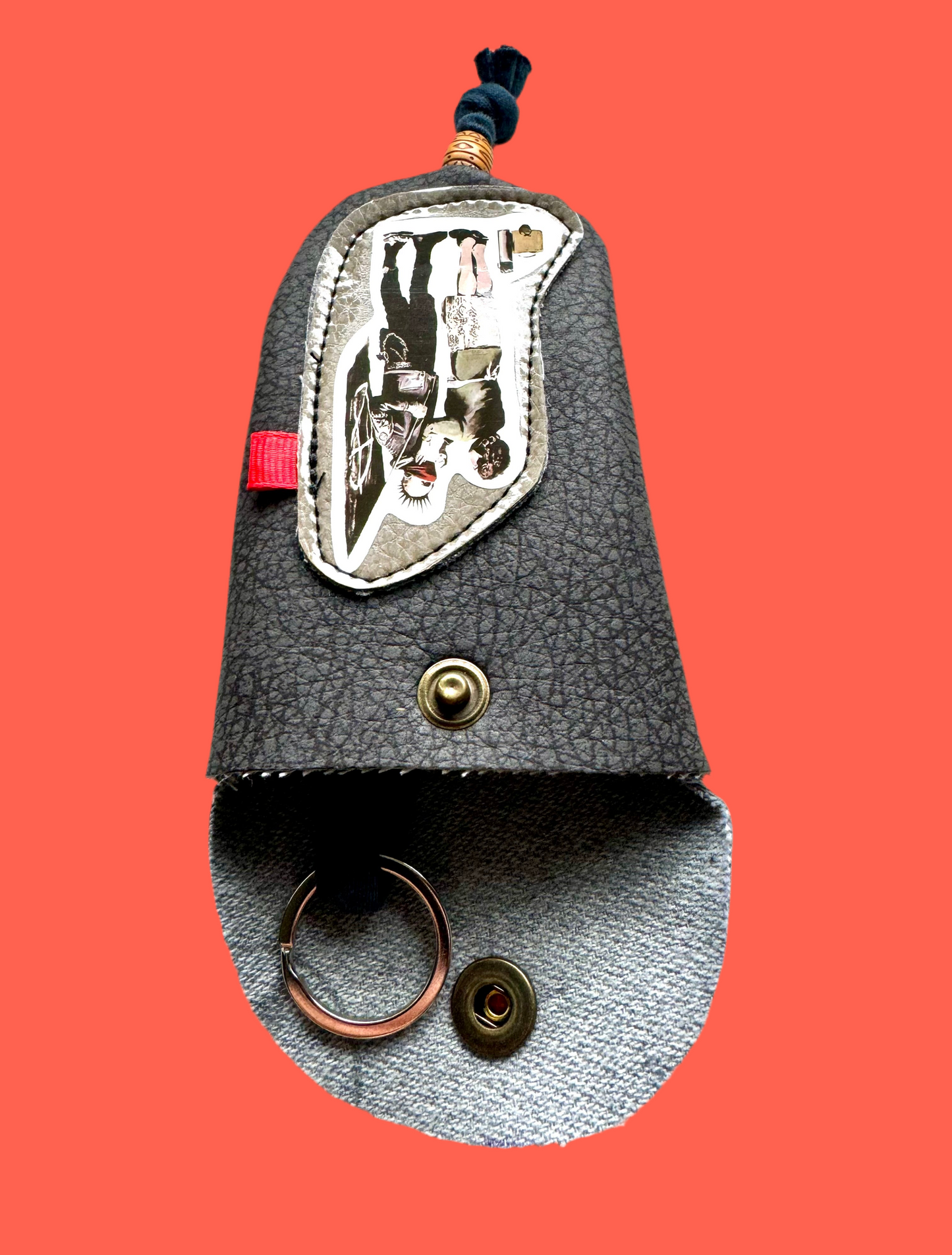 Banksy key pouch