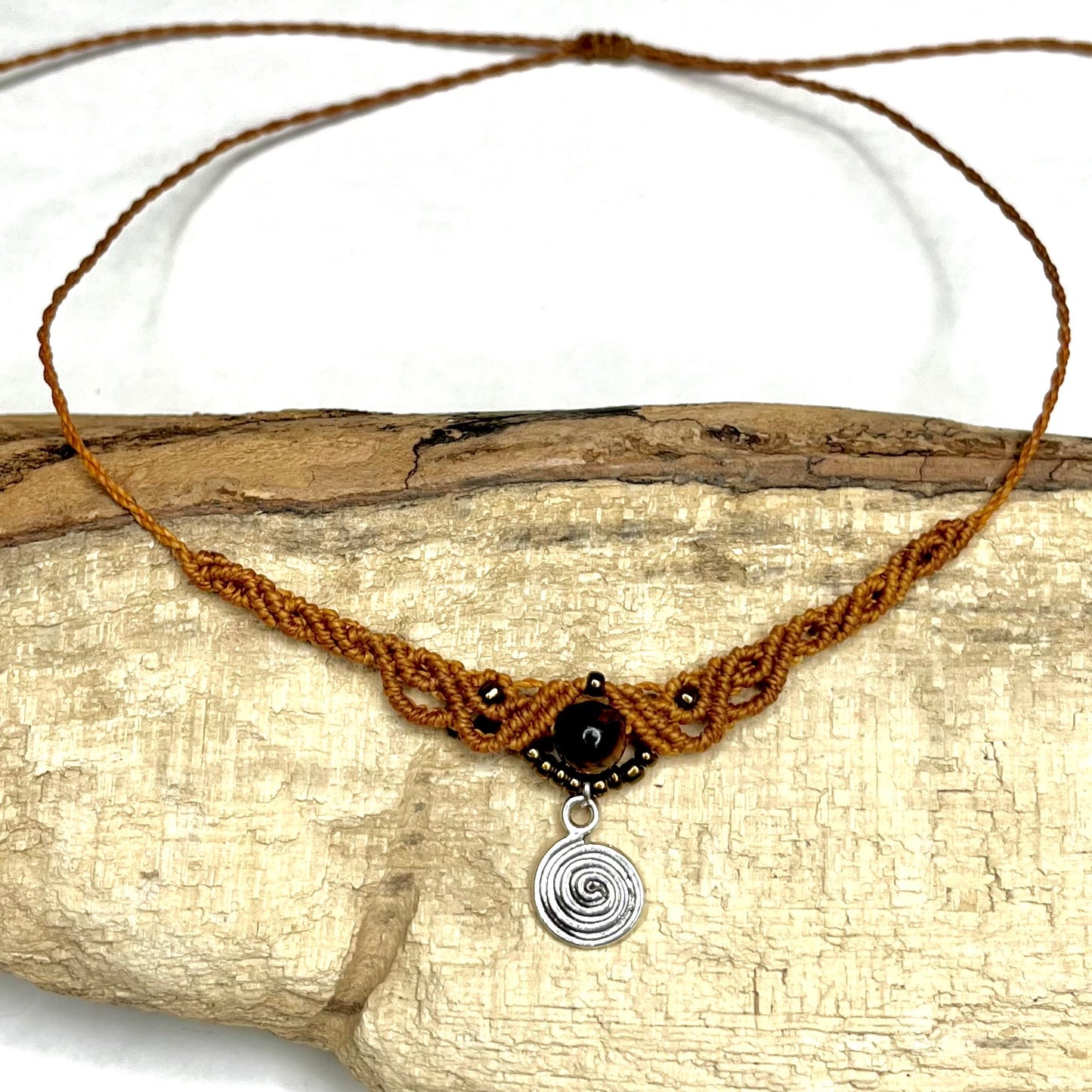 Tiger's Eye Crystal Necklace