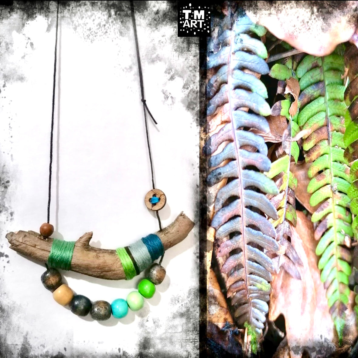 Forest necklace