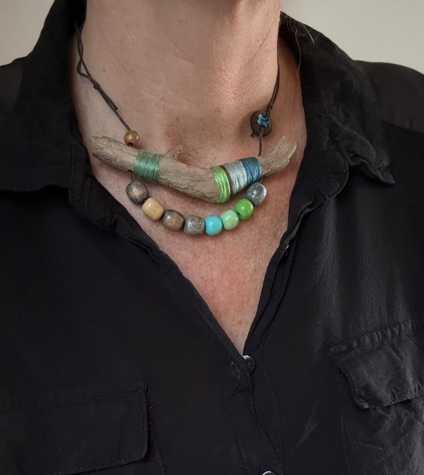 Forest necklace
