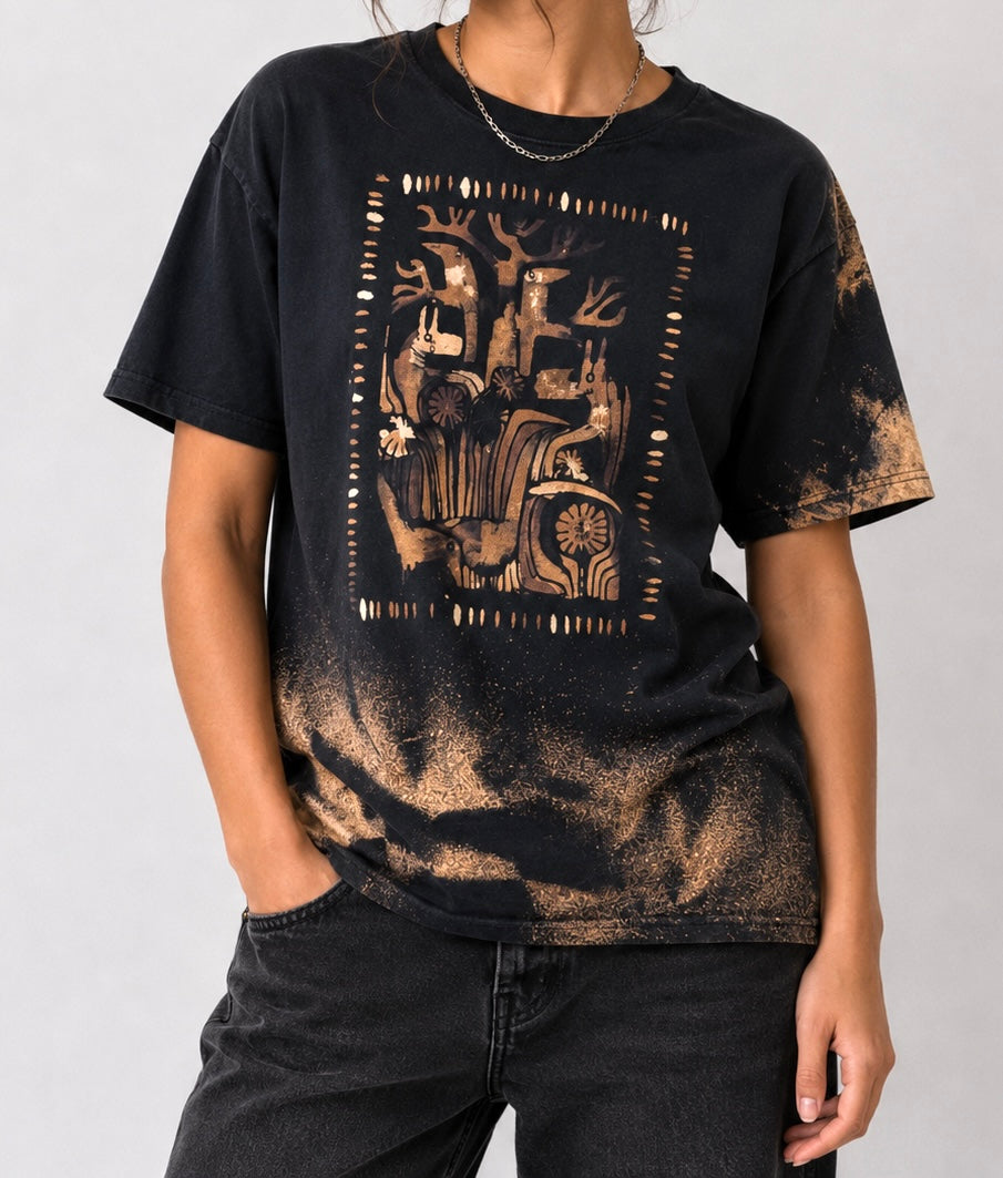 Unisex ročno poslikana majica
