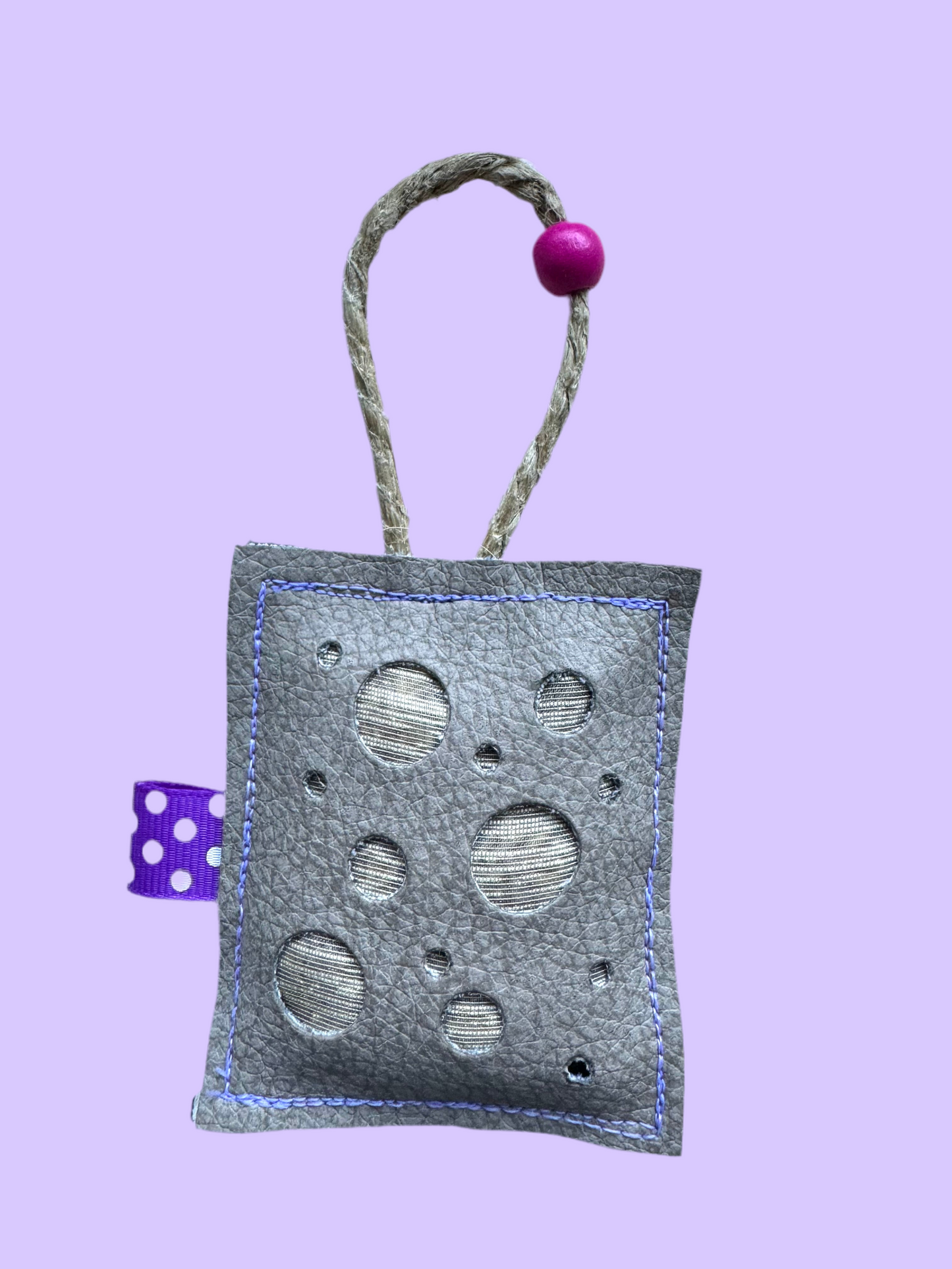 Lavender keychain