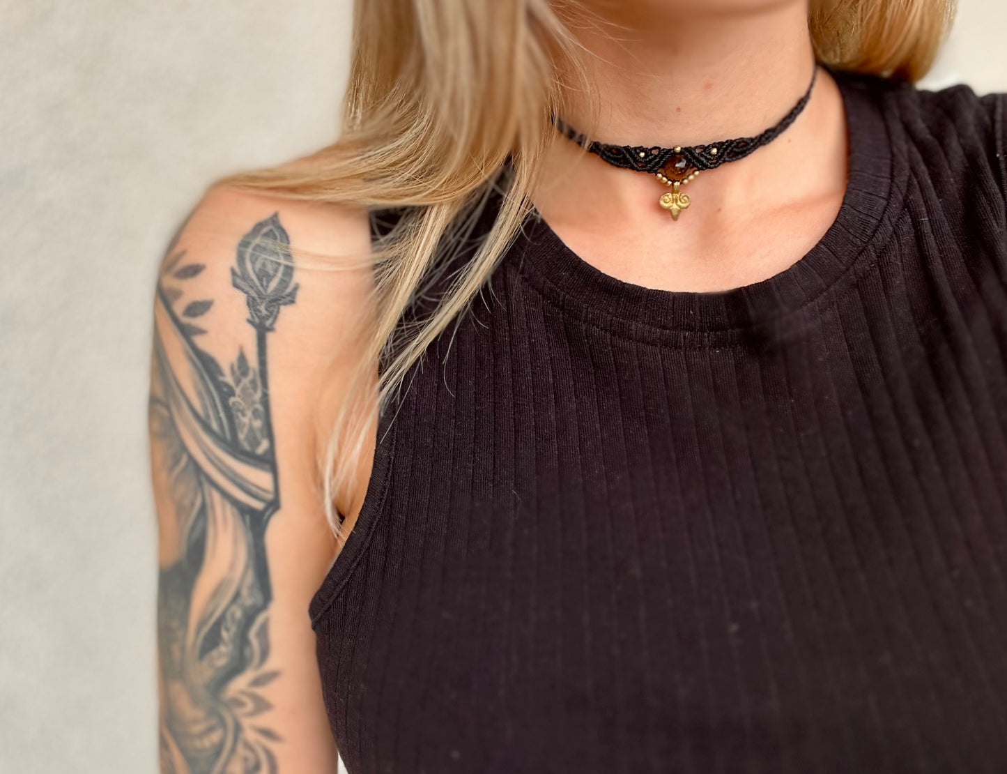 Tiger's Eye Crystal Necklace