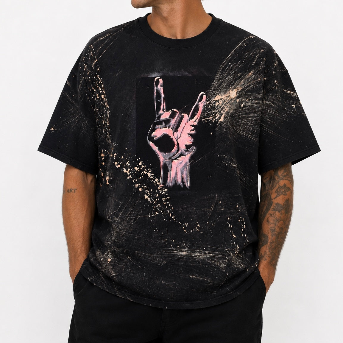 Unisex ročno poslikana majica XL