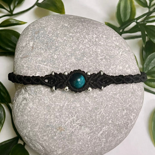 Blue Tiger Eye Crystal Bracelet