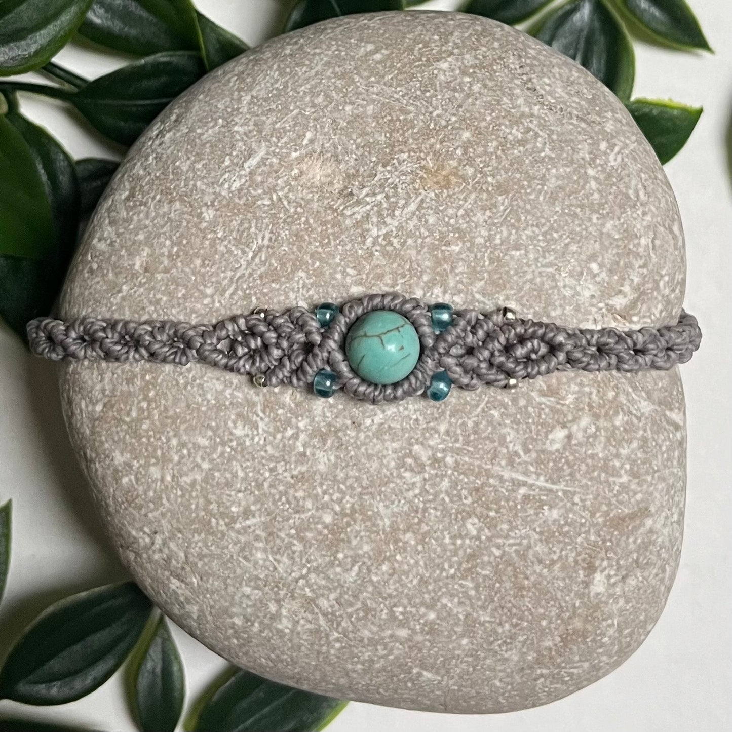 Turquoise crystal bracelet
