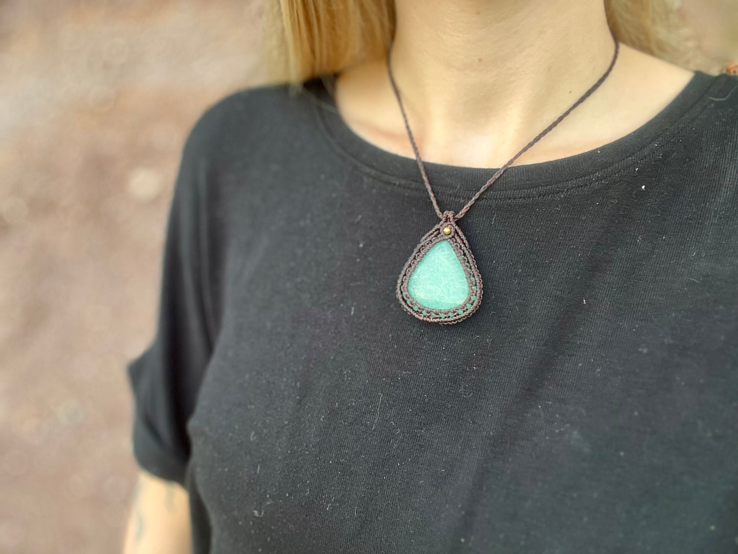 Amulet s kristalom Amazonit