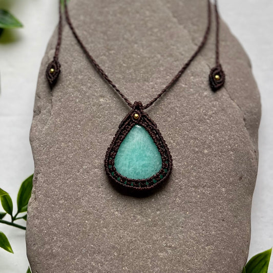 Amulet s kristalom Amazonit