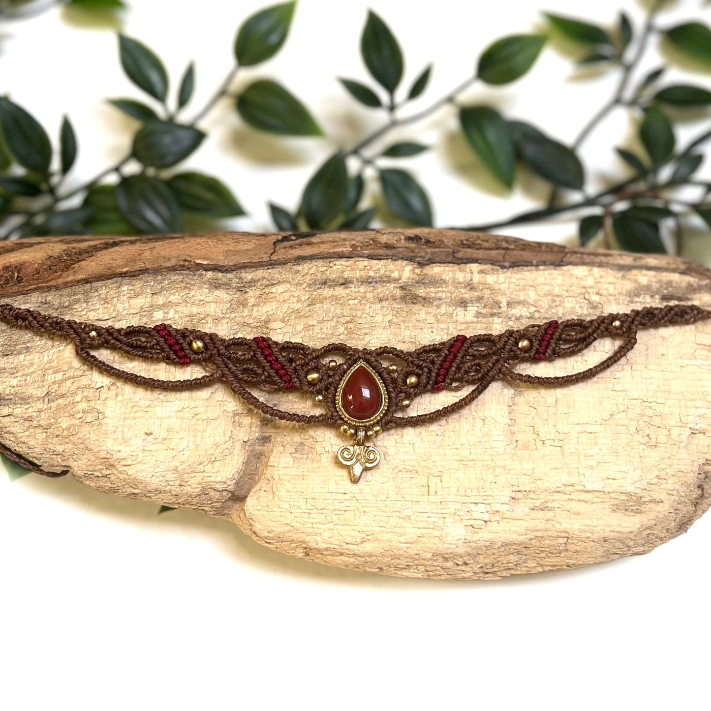 Ogrlica s kristalom Karneol