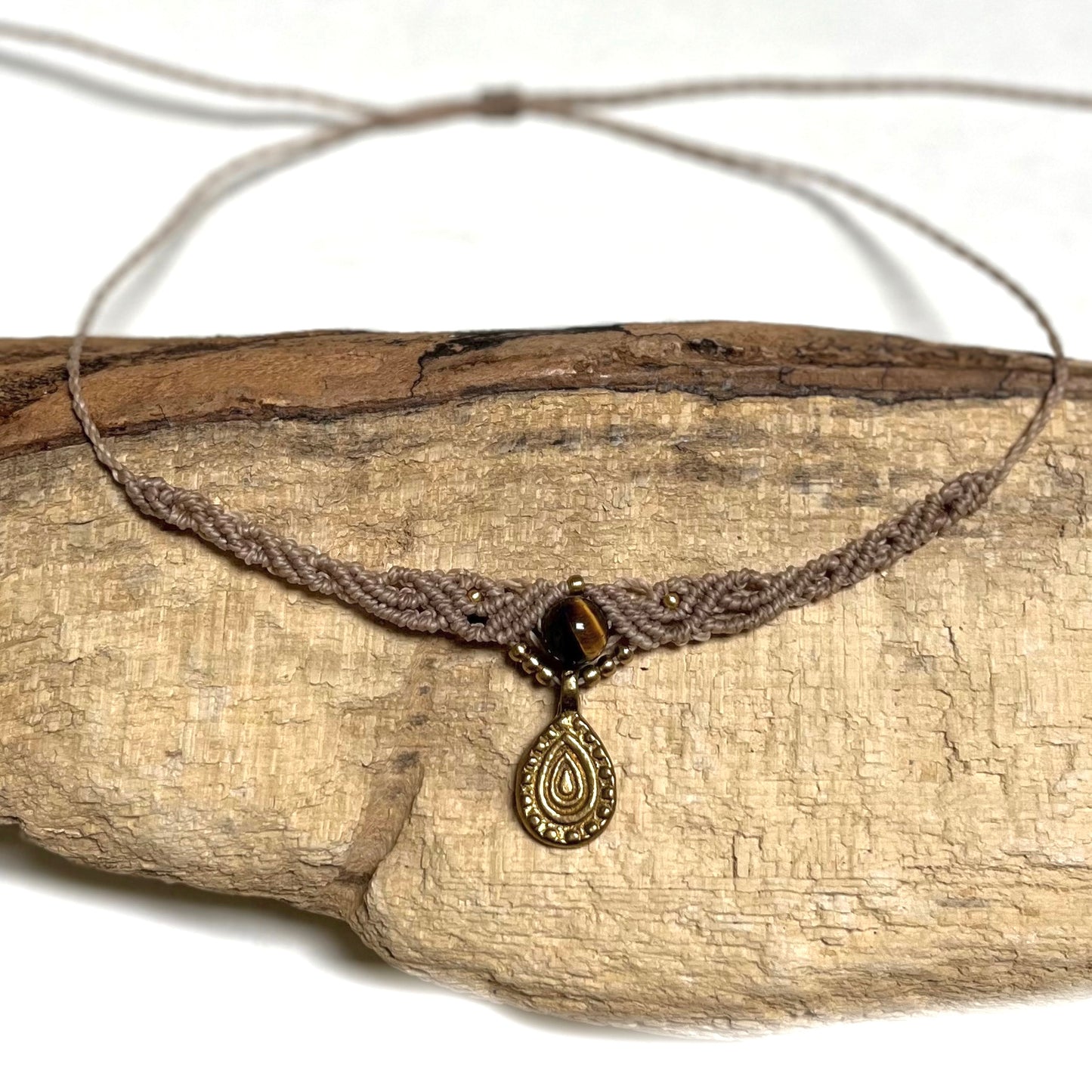 Tiger's Eye Crystal Necklace