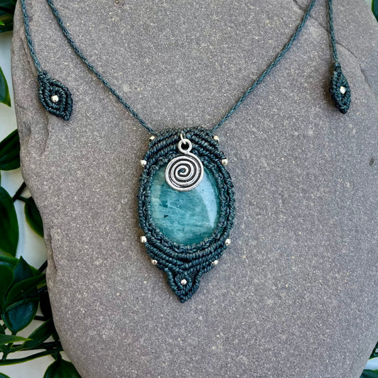 Amulet s kristalom Amazonit