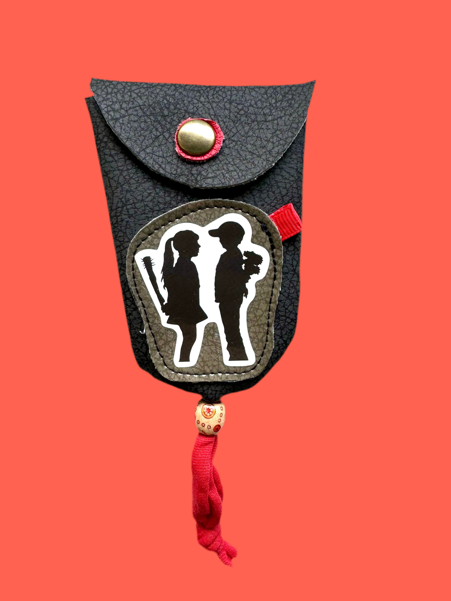 Banksy key pouch