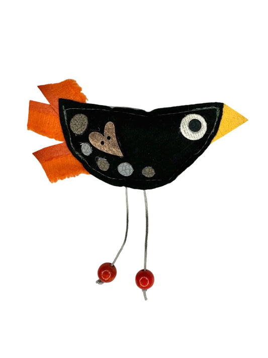 Bird brooch