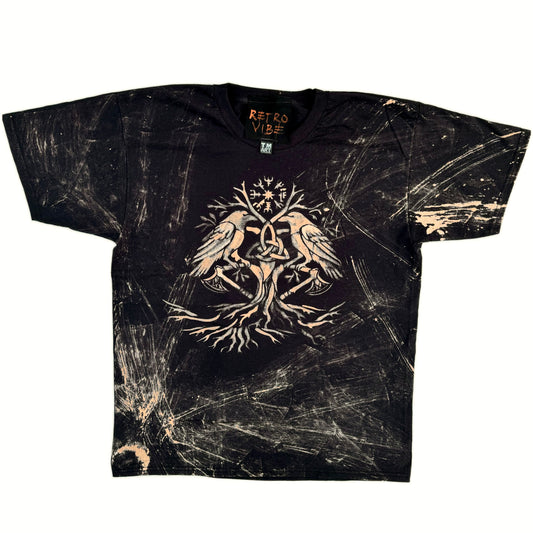 Unisex ročno poslikana majica L