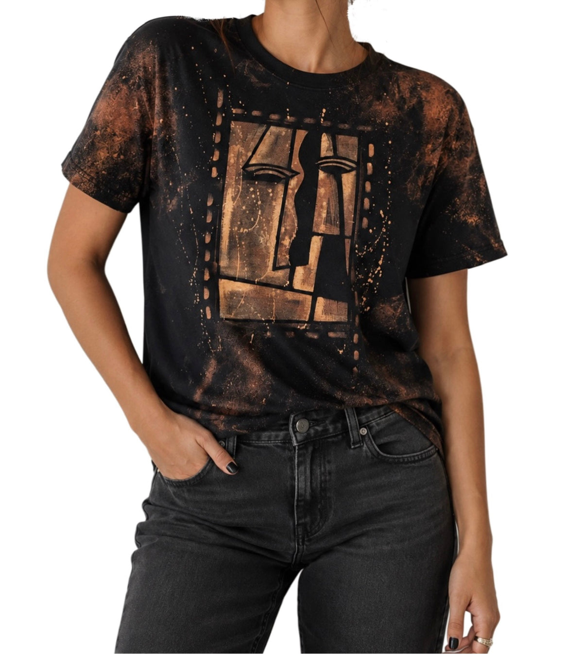 Unisex ročno poslikana majica XL