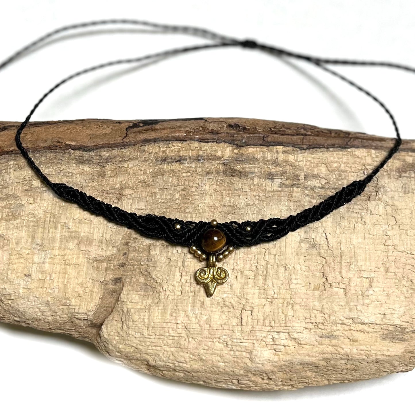 Tiger's Eye Crystal Necklace