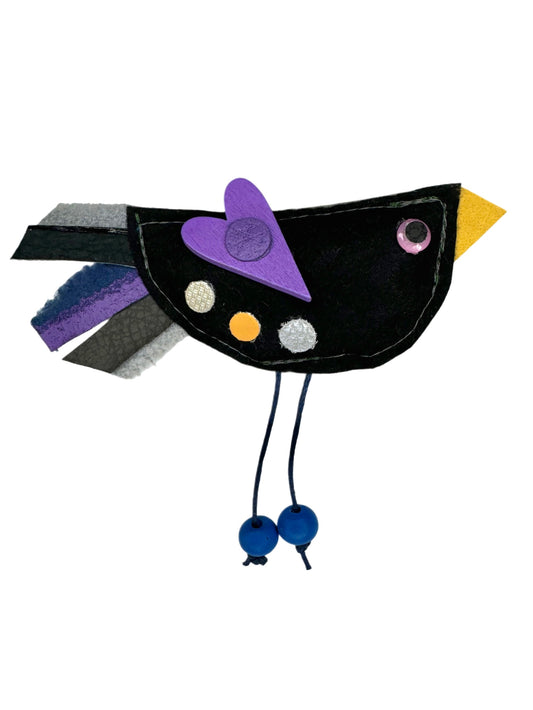 Bird brooch