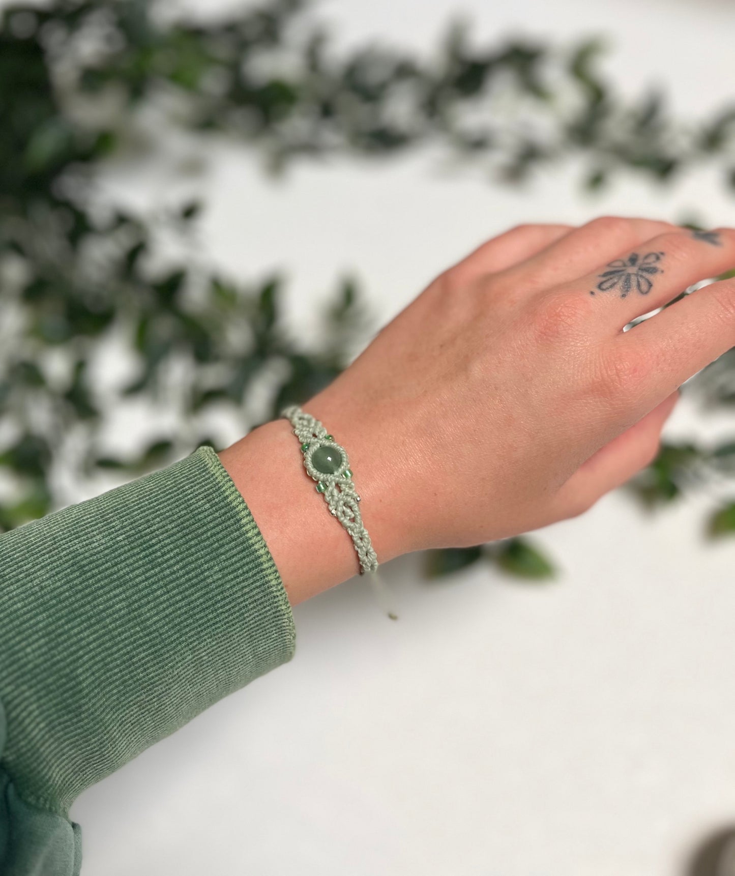 Green Aventurine Crystal Bracelet